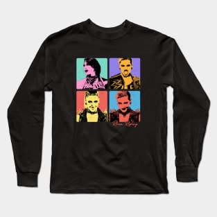 Rhea Ripley Retro Vibes Long Sleeve T-Shirt